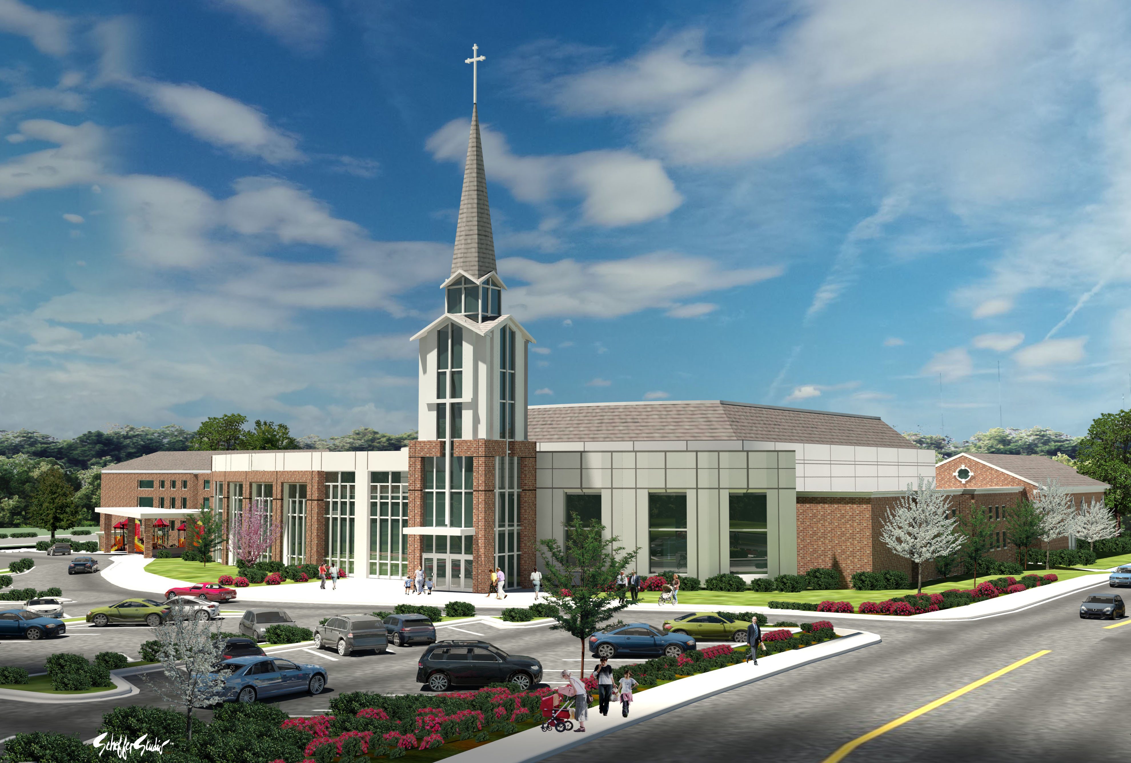 Columbia Baptist Church Renovation, Falls Church Va | Hlr Architects