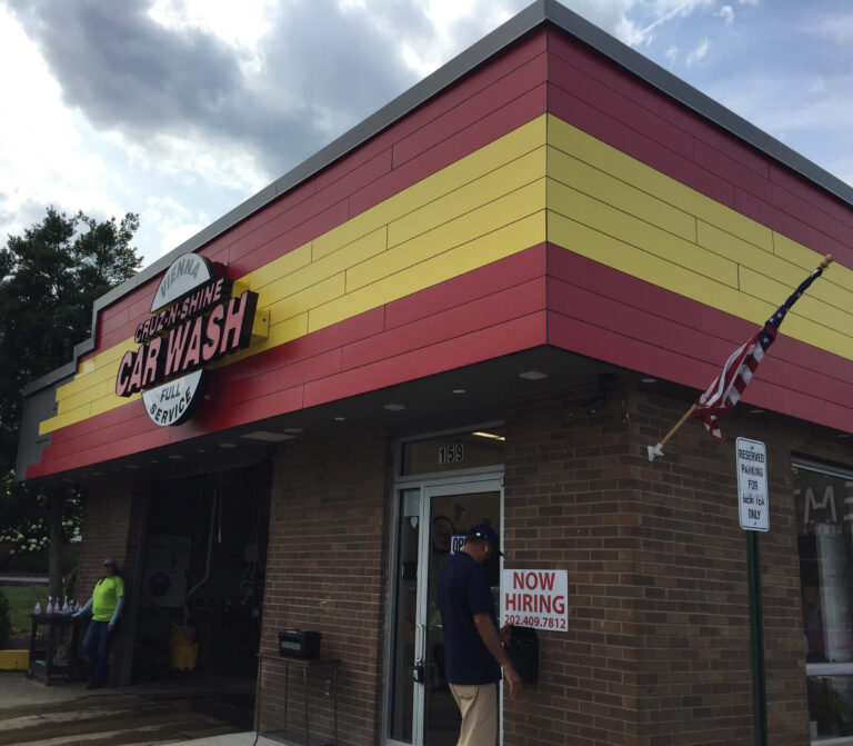 Local Car Wash Gets A Tune Up Vienna Car Wash Renovation Helbing